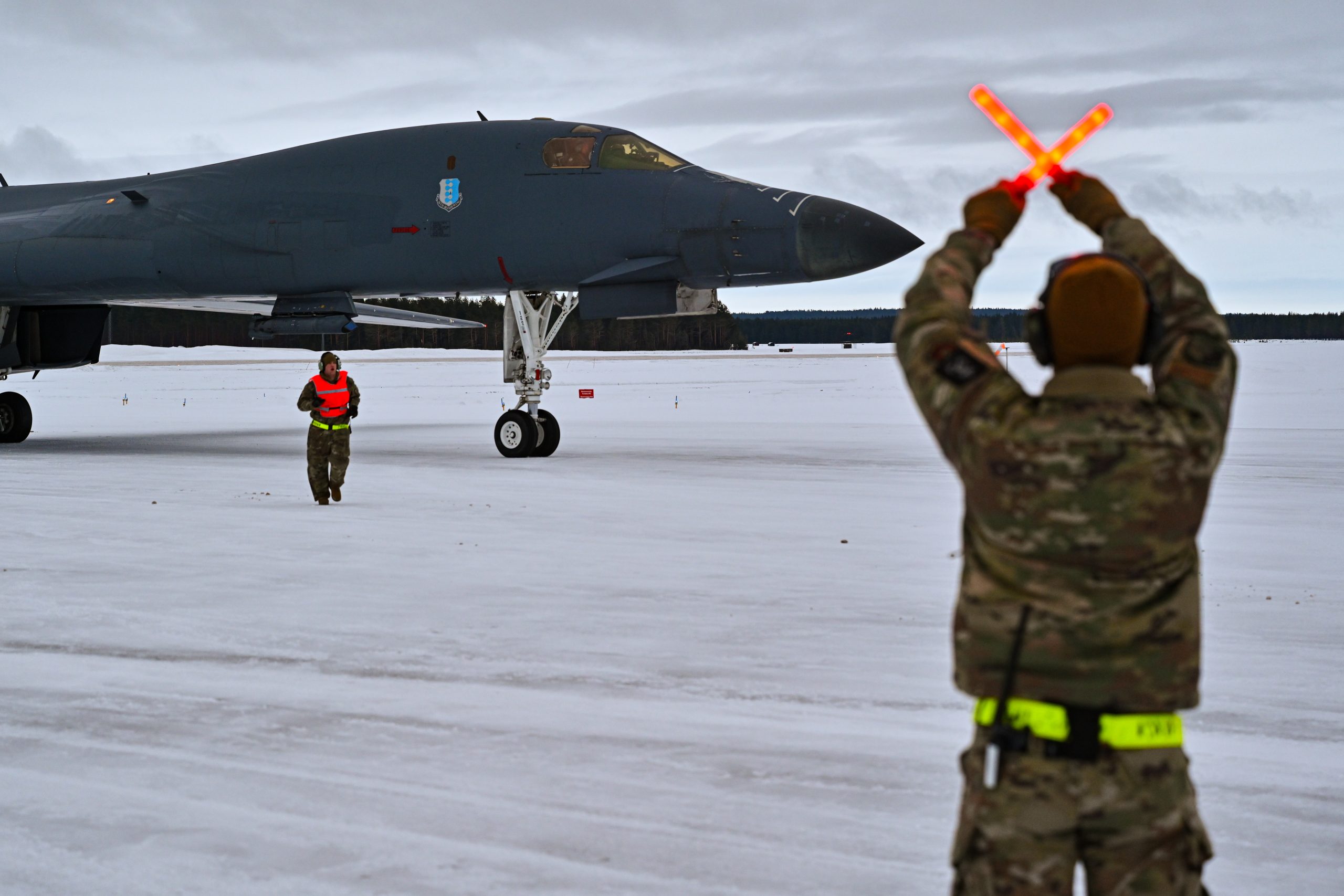 PHOTOS: B-1 Lancers Make Rare Landing in Sweden to Kick Off Bomber Task Force