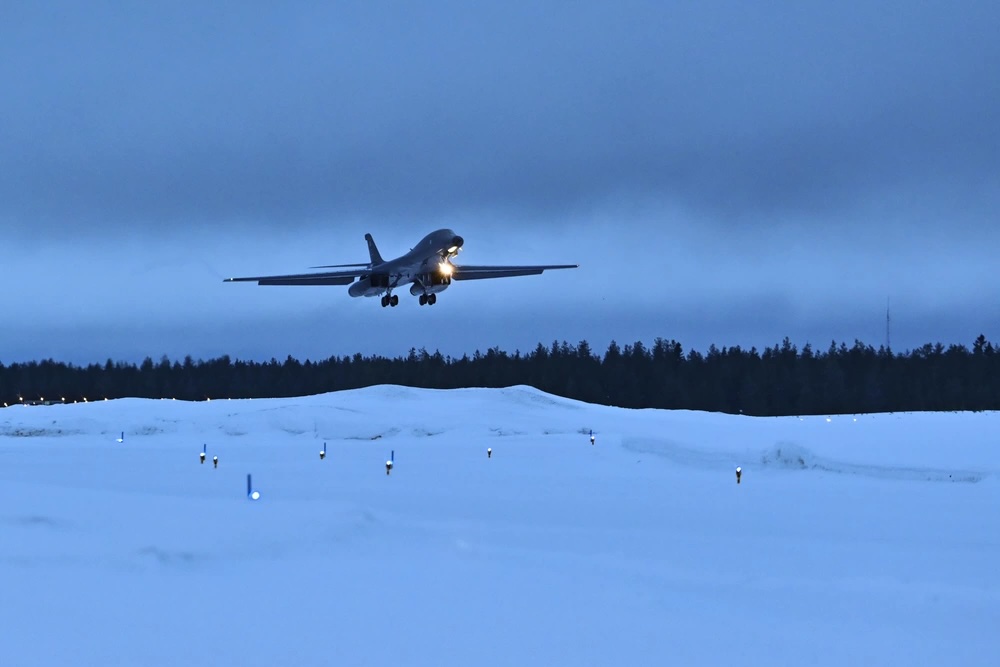 As Sweden Enters NATO, Its Gripens Link Up with B-1Bs