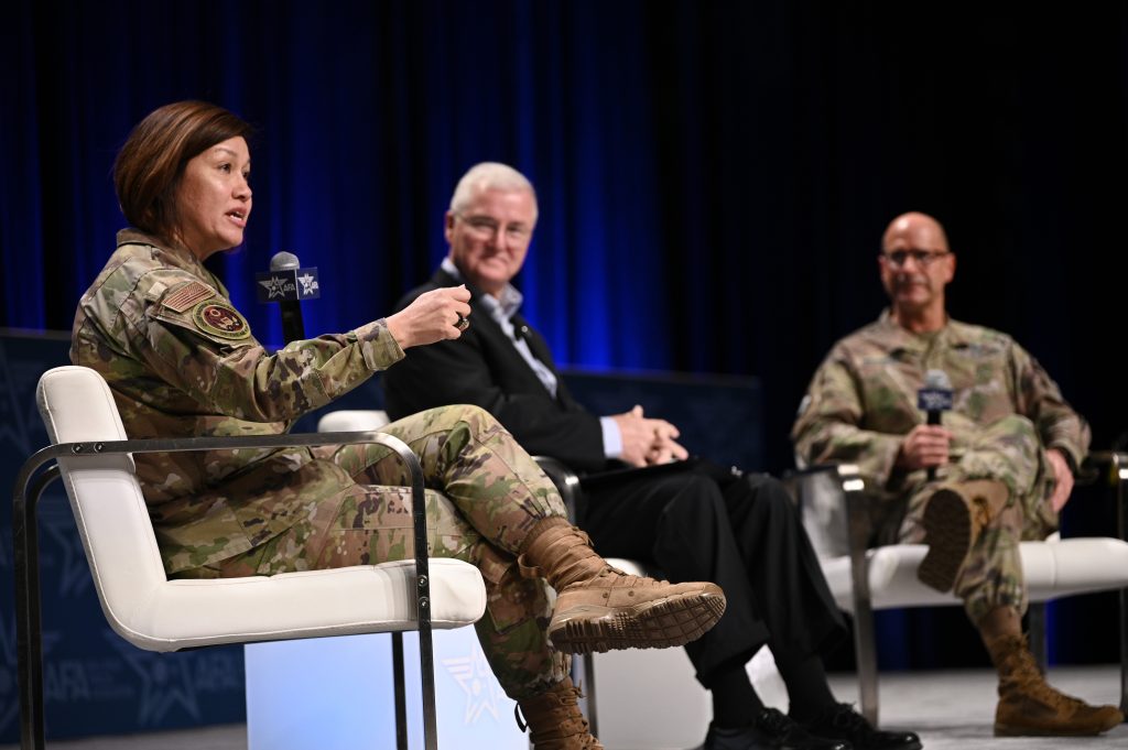 Watch, Read: Air Force and Space Force’s Top Enlisted Leaders Talk Pay, Readiness, and More