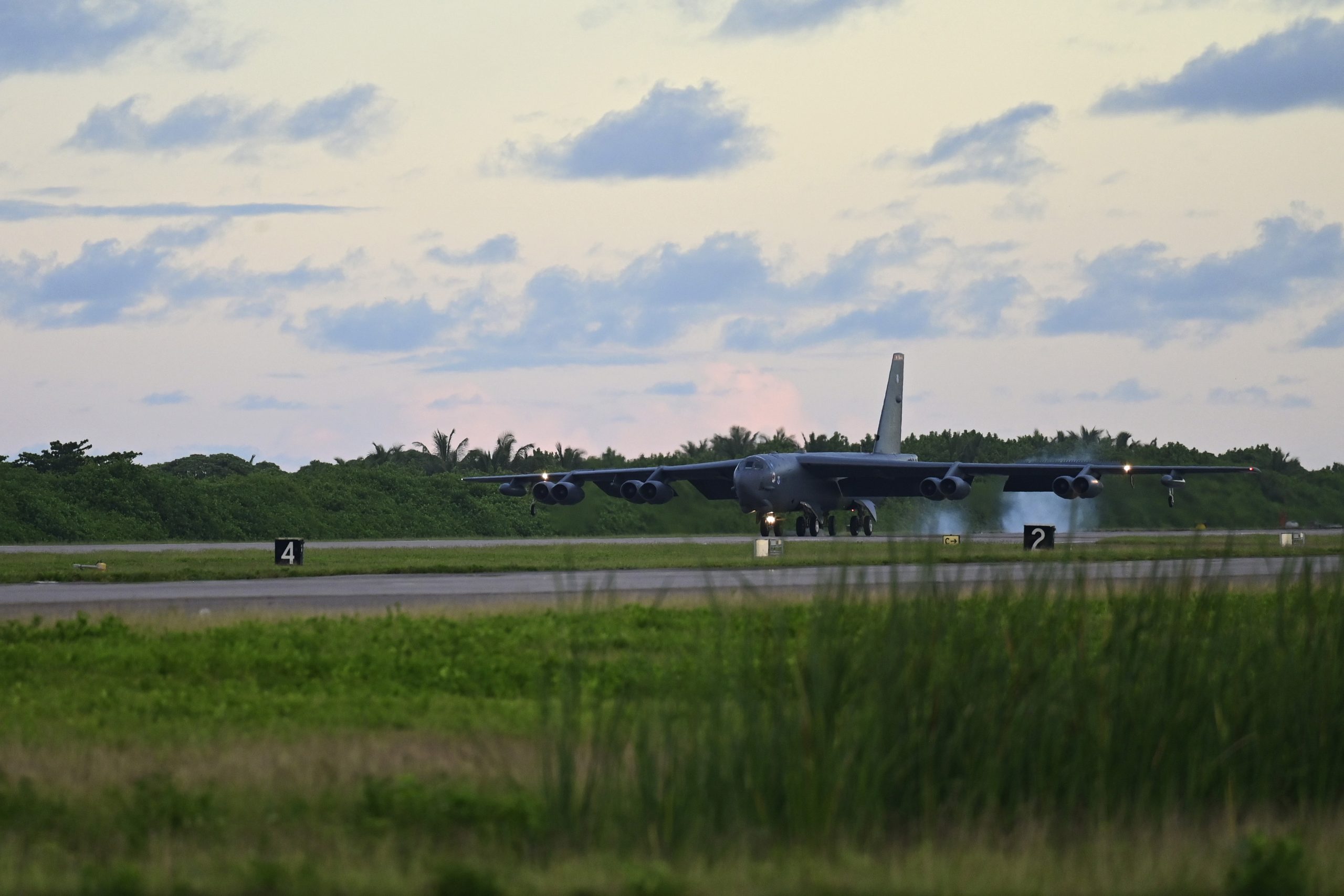 B-52 Bombers Join B-2s on Diego Garcia