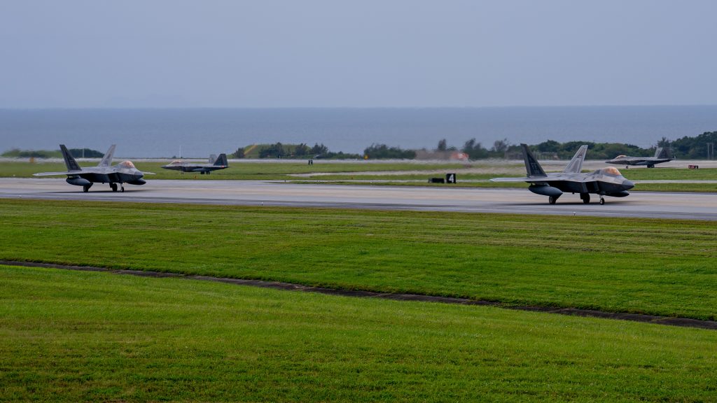 Kadena Adds More Stealth Fighters Amid 'Challenging Environment'