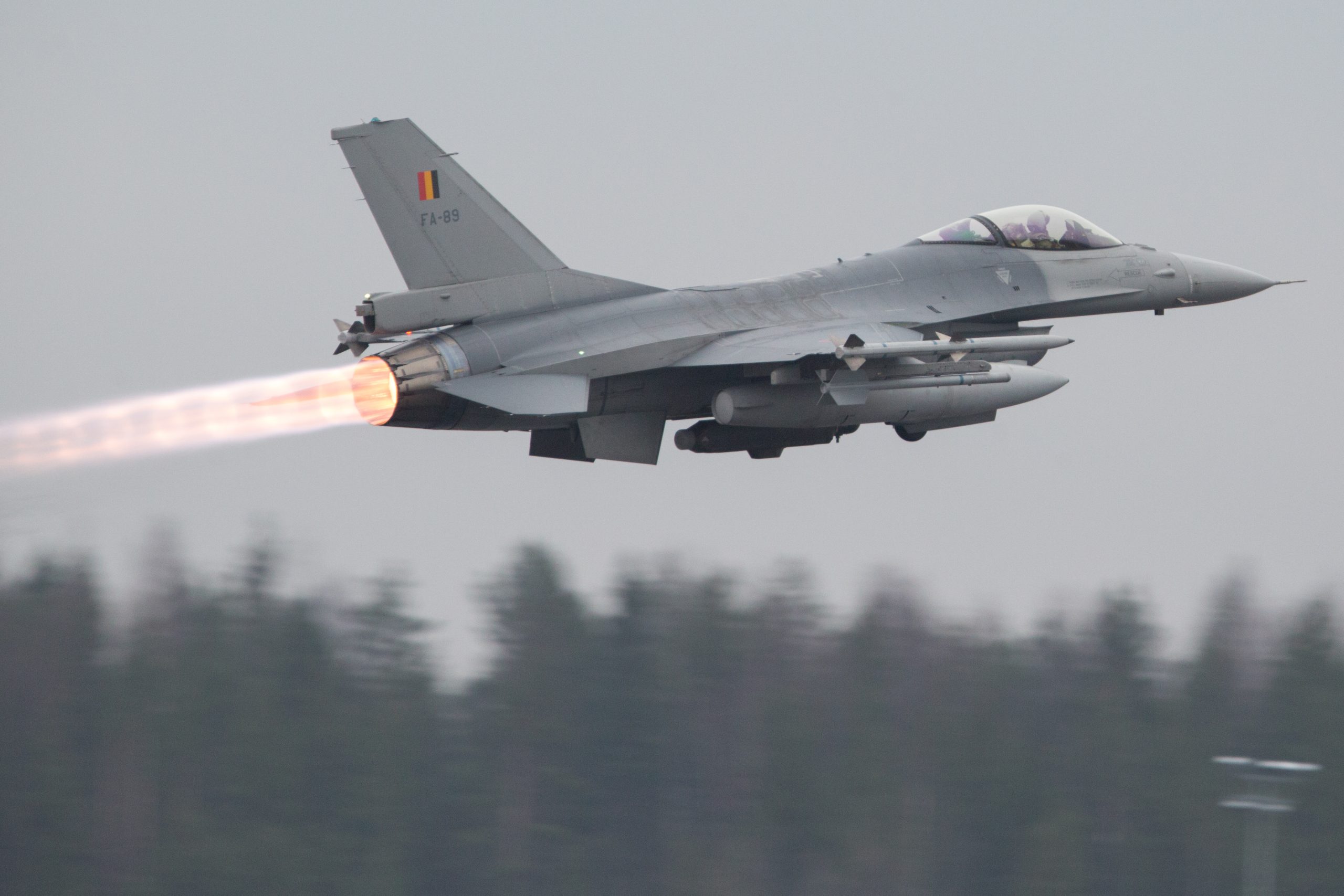 Belgium Pledges F-16s to Ukraine ‘as Quickly as Possible.’ F-35 Deliveries Could Complicate Things