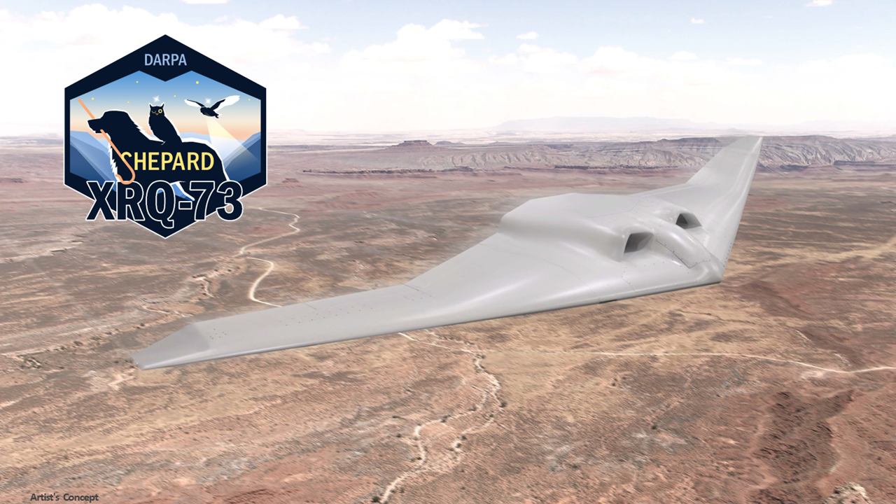 DARPA Announces a New Flying-Wing Reconnaissance X-Plane: XRQ-73