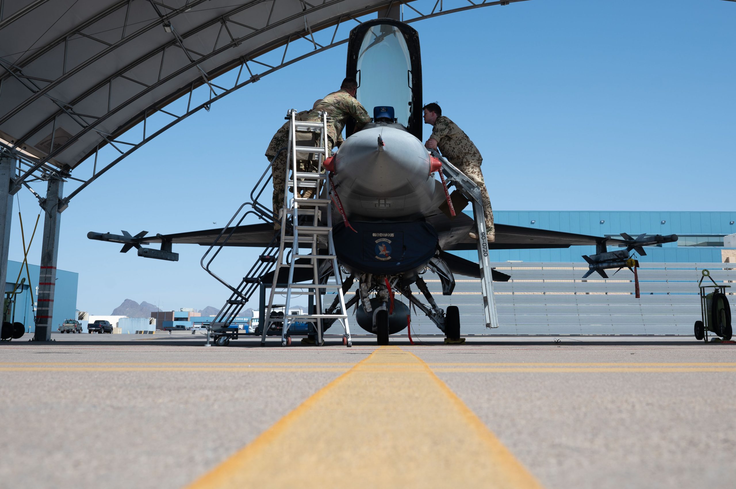 F-16s Not a ‘Golden Bullet’ for Ukraine, But They Are an Upgrade, USAFE’s Hecker Says