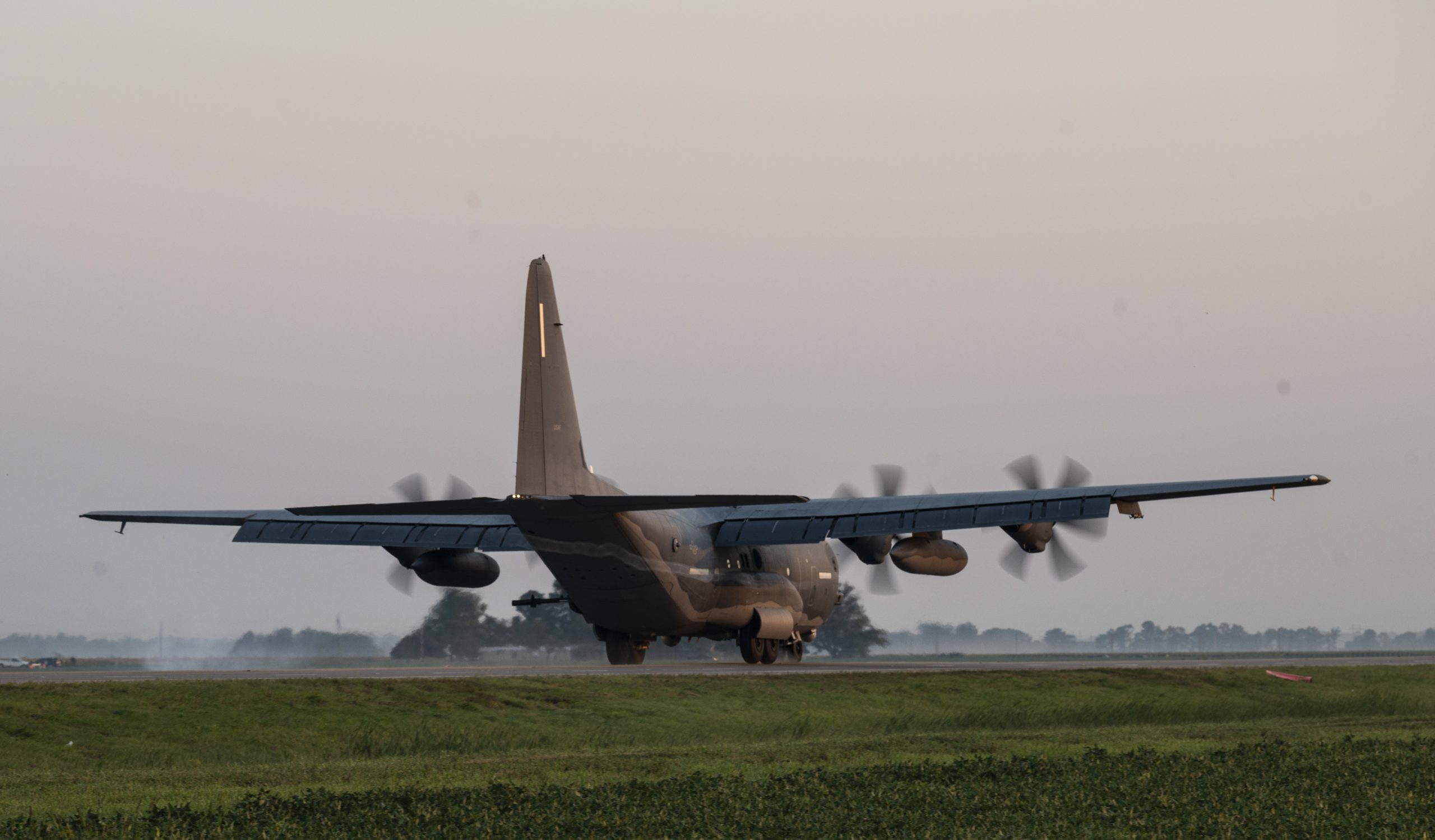 AFSOC Turns Rural Highway into Runway for Historic AC-130J Touchdown