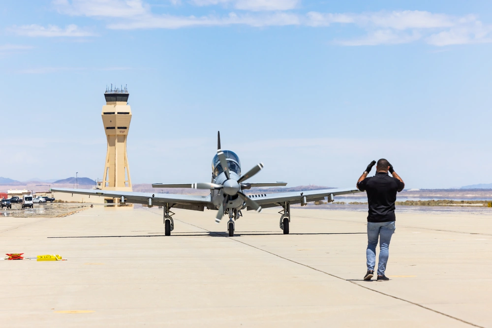 Wandering A-29s Find Home as Edwards Test Pilot School’s First New Aircraft in Years