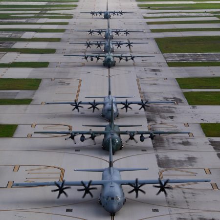Photos: Operation Christmas Drop Ends with C-130 Elephant Walk