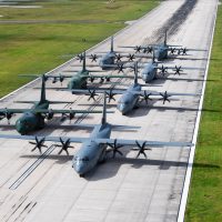 横田基地 Christmas drop 2024 パッチ Photos: Operation Christmas Drop Ends with C-130 Elephant Walk