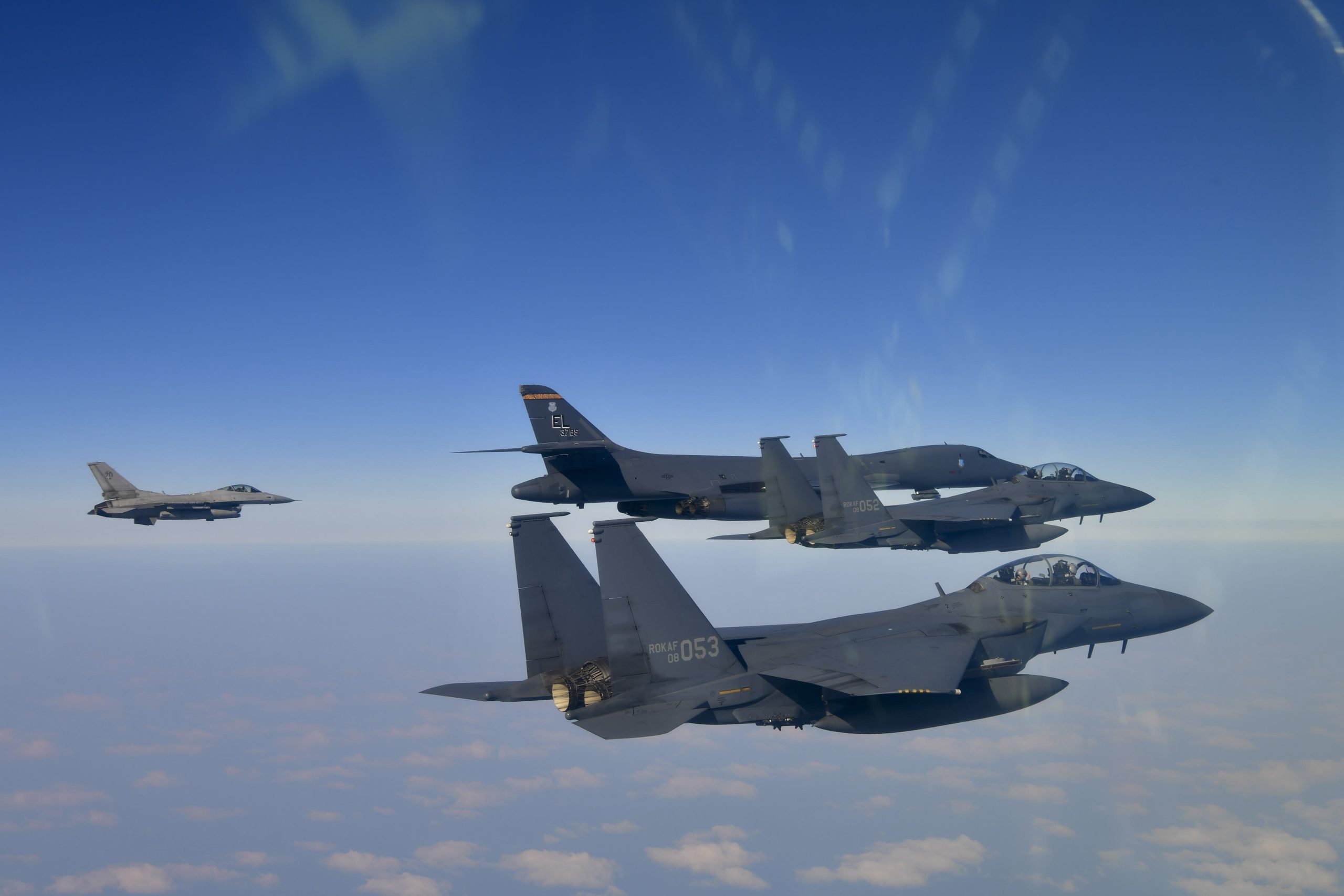 Two B-1 Bombers Fly with South Korea as Leaders Tout Value of Advanced Training