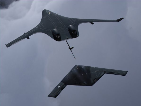 blended wing tanker