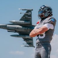 PHOTOS: Air Force Football Unveils New F-16 Alternate Uniform