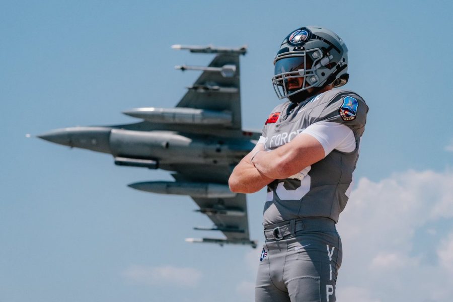 PHOTOS: Air Force Football Unveils New F-16 Alternate Uniform
