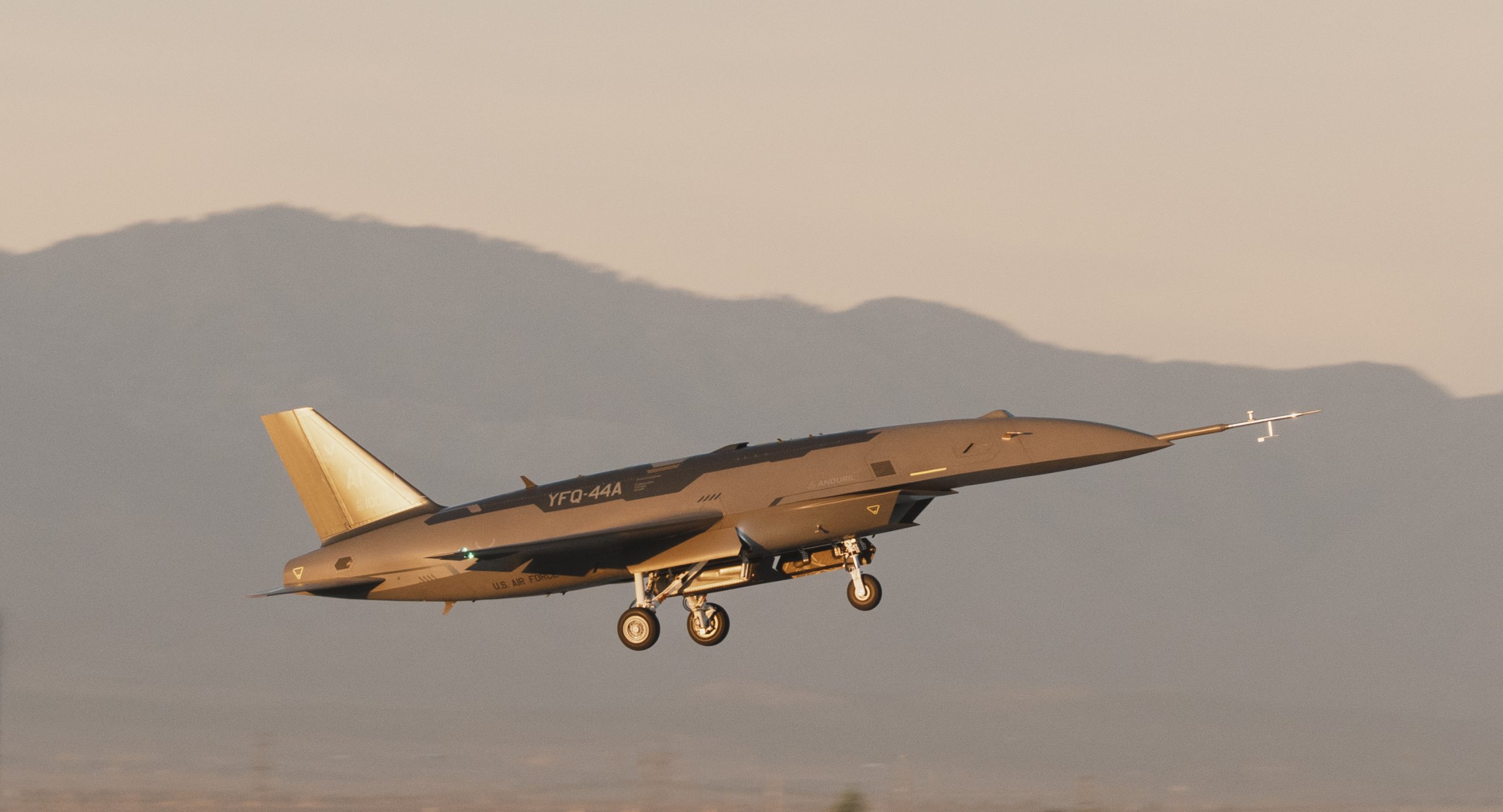 Anduril’s CCA Makes First Flight; YFQ-44A Flies Semi-Autonomously
