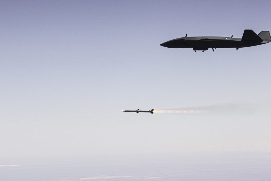 Australian MQ-28 CCA Downs Drone in Milestone Air-to-Air Test