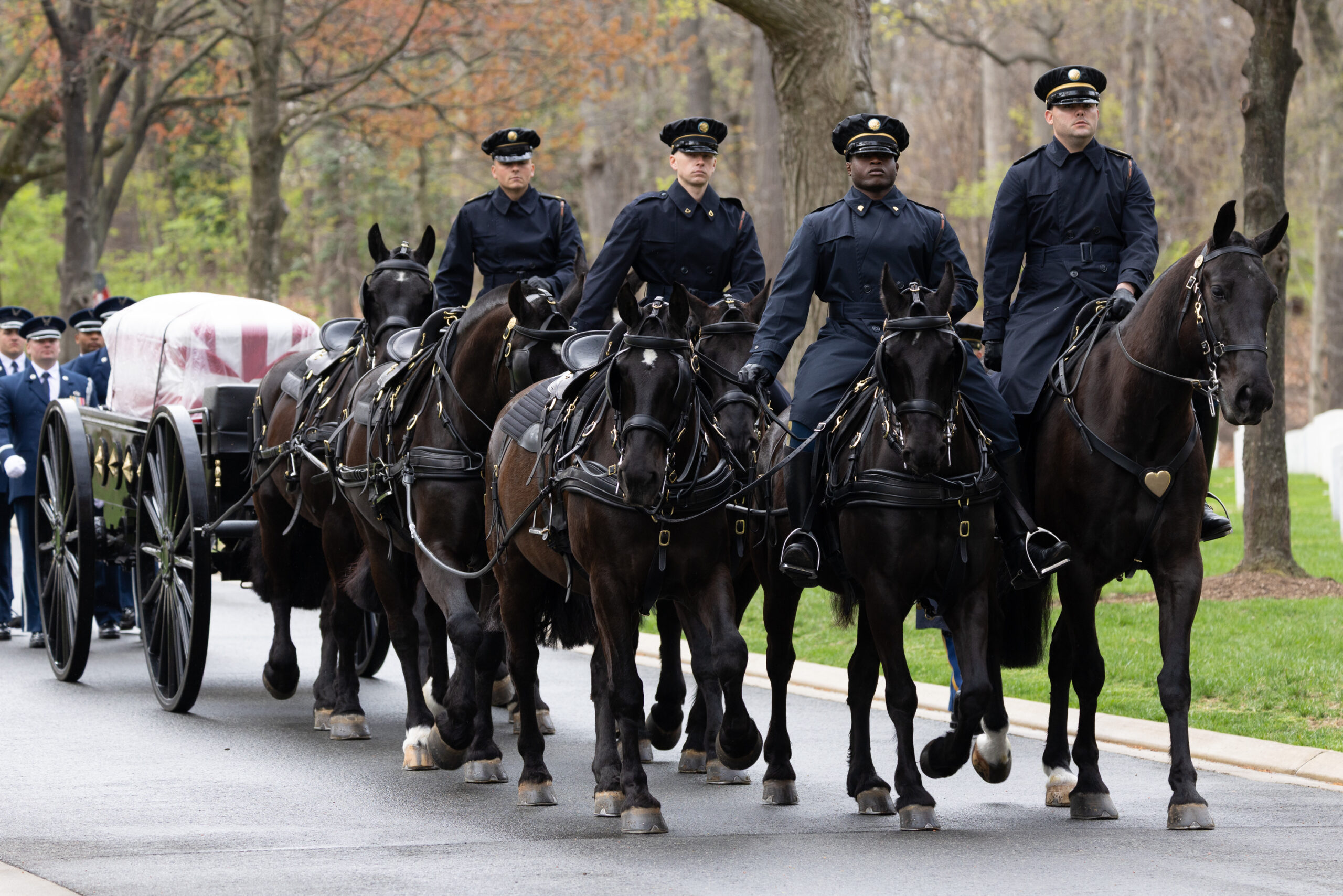 Nation’s Top Airmen Honor Bud Anderson as Legendary WWII Triple Ace Buried at Arlington