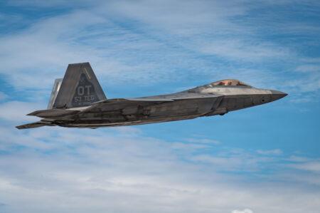 Northrop Delivers New Jam-Resistant Navigation System for F-22