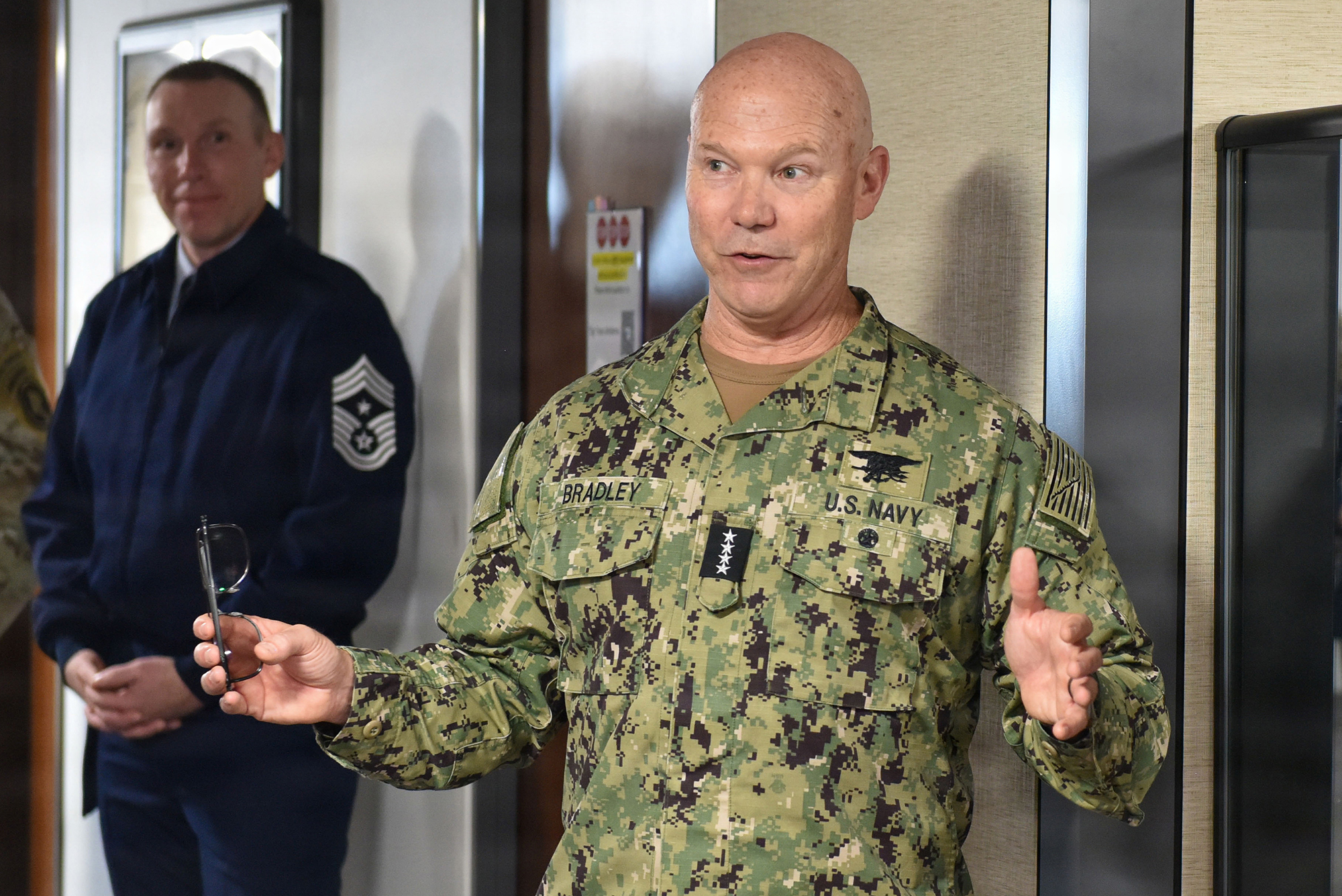Navy Adm. Frank Bradley, commander of USSOCOM