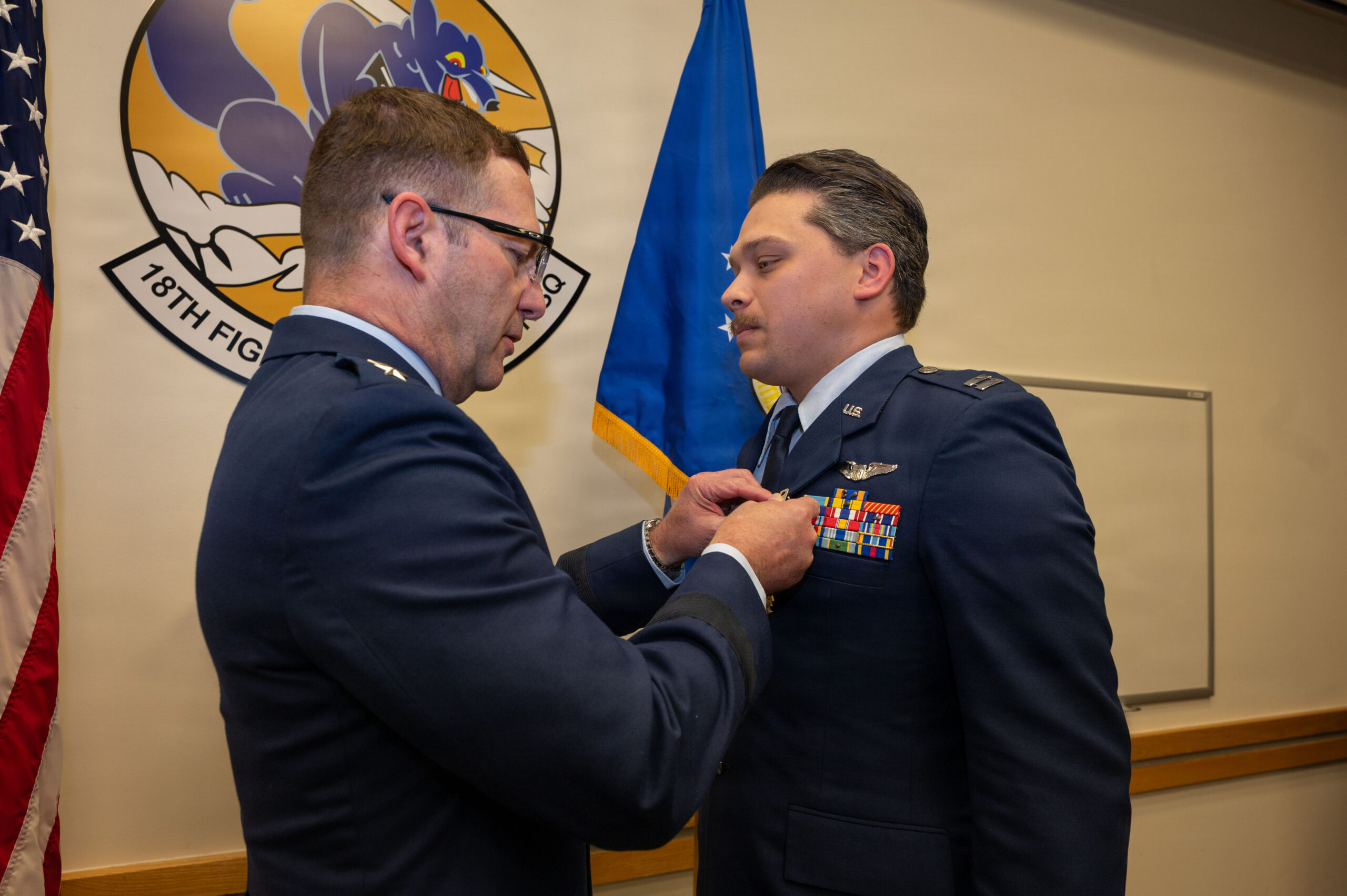 F-16 Pilot Awarded Distinguished Flying Cross for Dodging Houthi Missiles