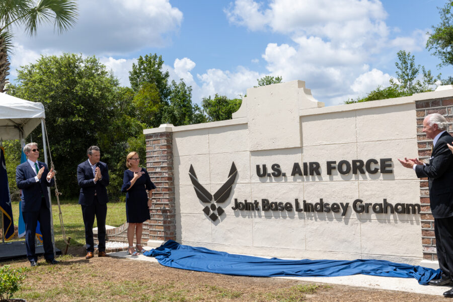 Key C-17 Base in South Carolina Renamed After Sen. Lindsey Graham