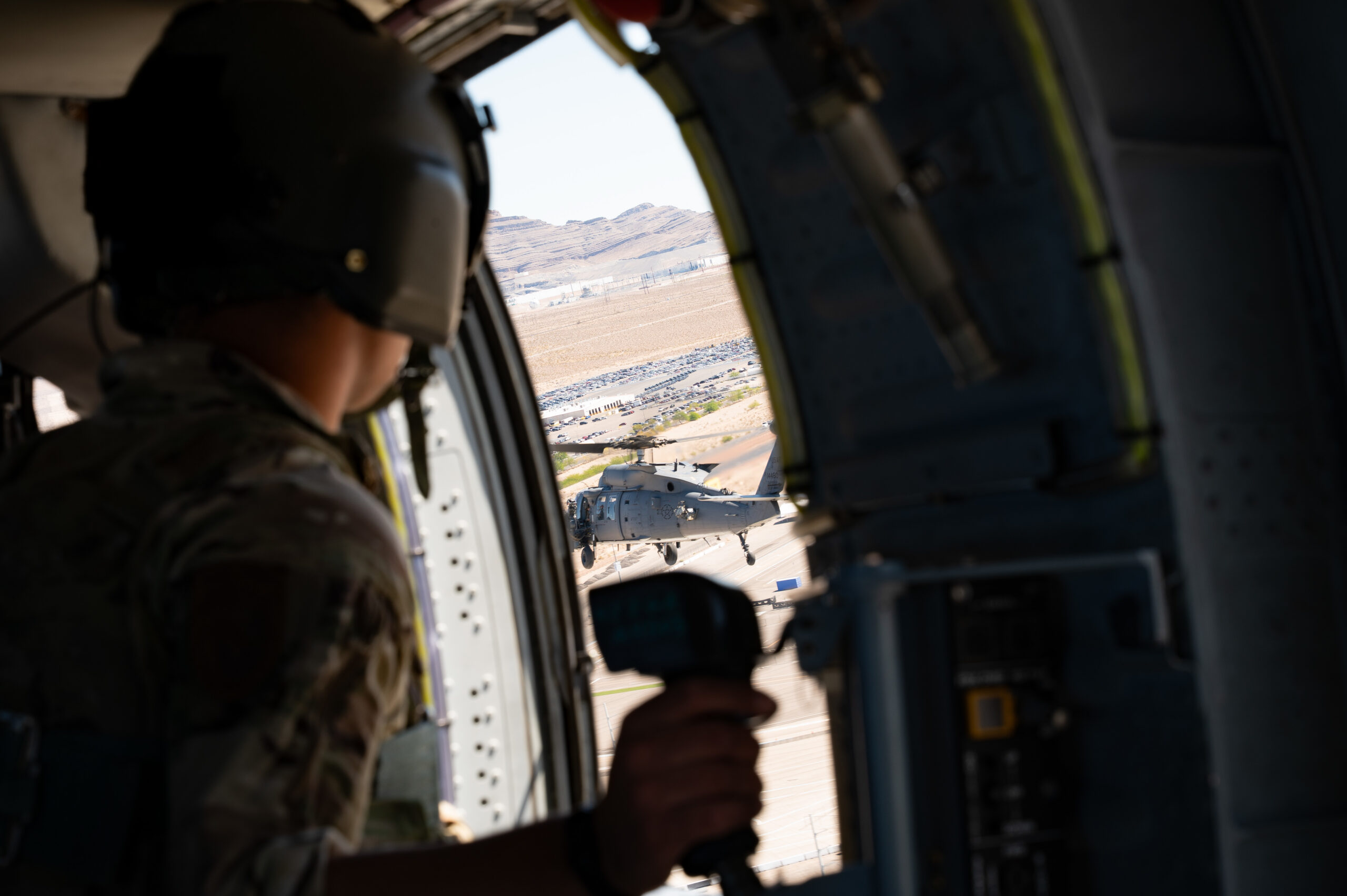HH-60Ws Rescue Navy Helicopter Crew in California Mountains