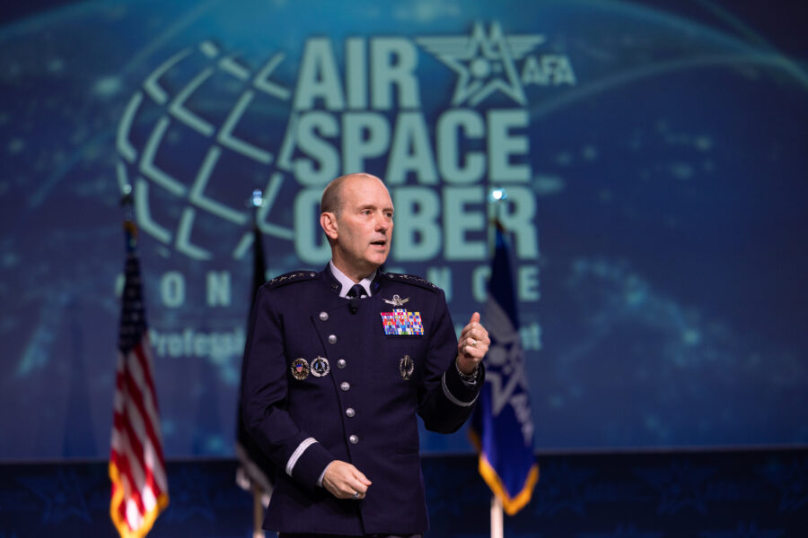 Schiess Highlights Space Force’s Role in Epic Fury