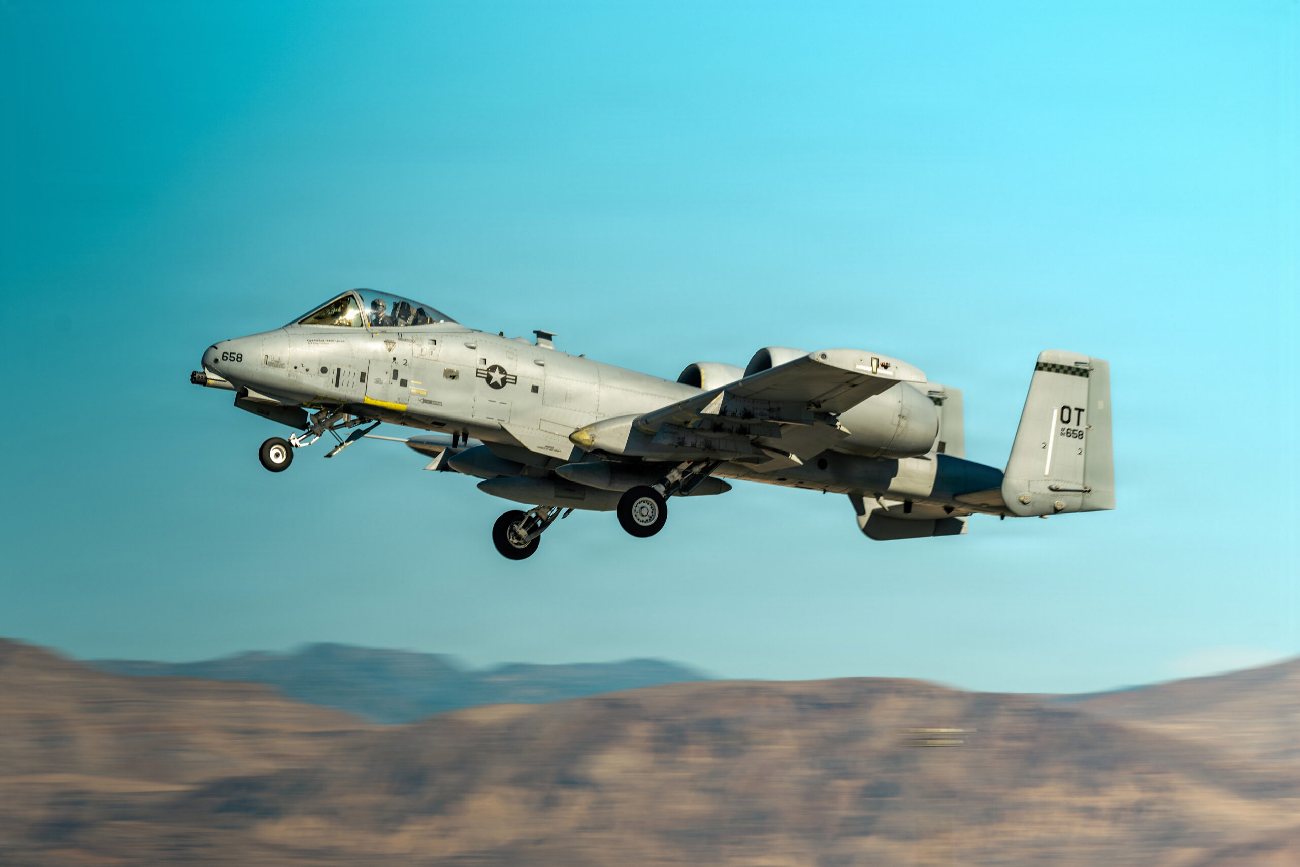 Last Warthog Departs Nellis as Base’s A-10 Era Comes to a Close