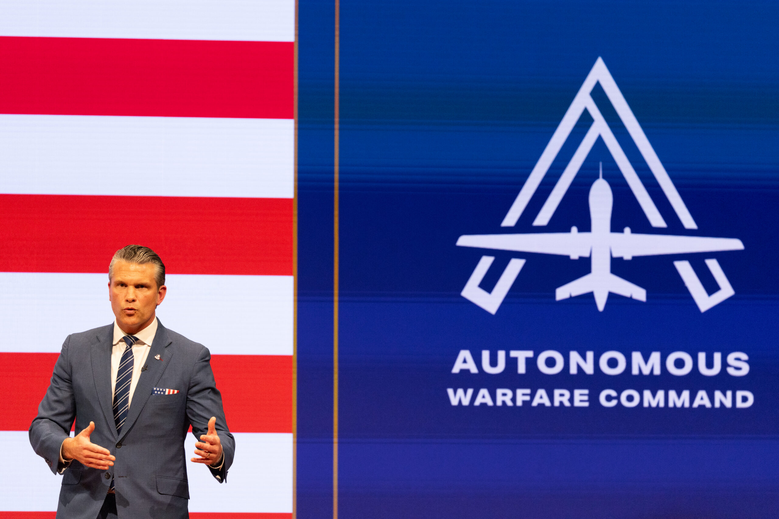 Photograph accompanying Pentagon hands its new Autonomous Warfare Command the power to develop and field its own drones